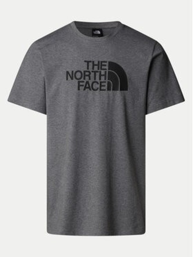 The North Face T-Shirt Easy NF0A8A6C Szary Regular Fit