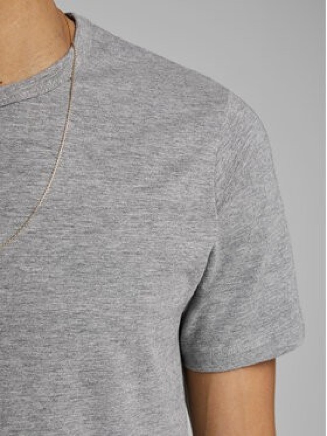 Jack&Jones T-Shirt Basic 12058529 Szary Stretch Fit