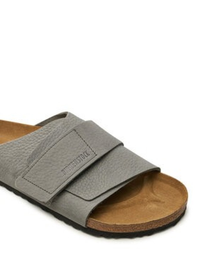 Birkenstock Klapki Kyoto Lenb 1024502 Szary