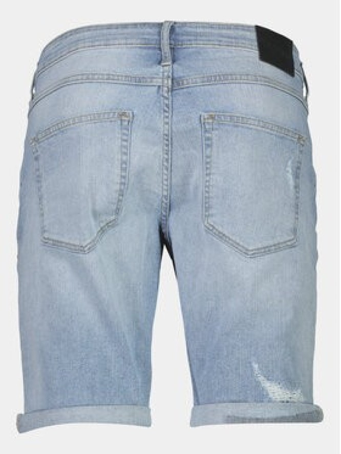 Lindbergh Szorty jeansowe 30-550002HBW Błękitny Regular Fit