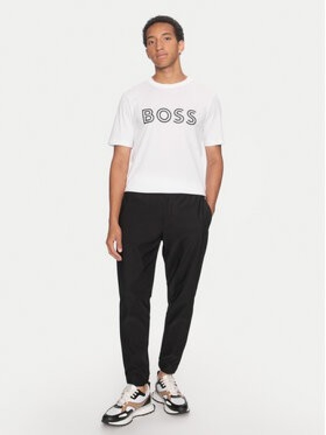 Boss T-Shirt 50519358 Biały Regular Fit