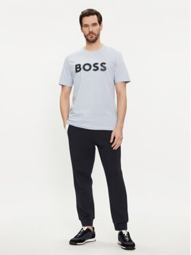 Boss T-Shirt 50512866 Niebieski Regular Fit