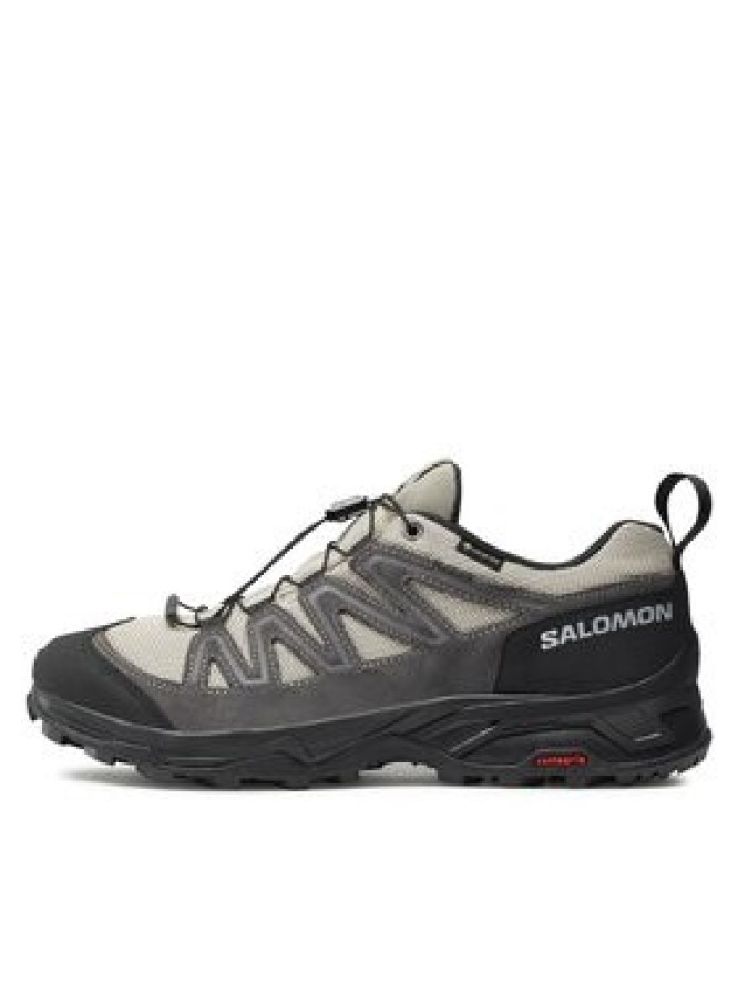 Salomon Trekkingi X Ward Leather GORE-TEX L47182100 Beżowy