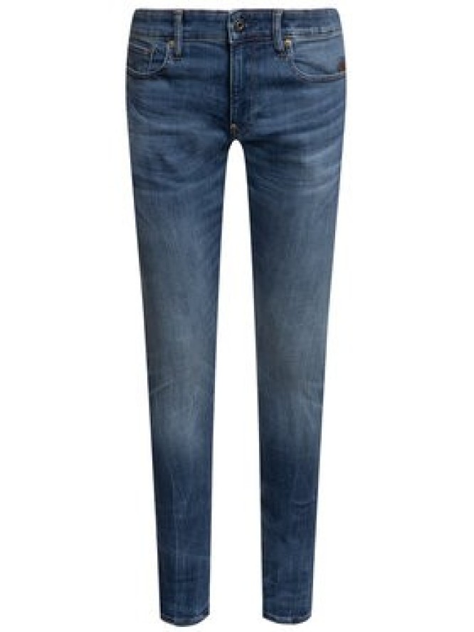 G-Star Raw Jeansy Revend 51010-8968-6028 Granatowy Skinny Fit