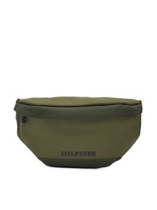 Tommy Hilfiger Saszetka nerka Monotype Pu Bumbag AM0AM12603 Khaki