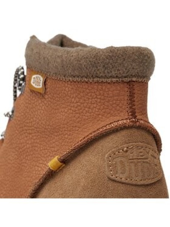 Hey Dude Trzewiki Bradley Boot Leather 40189-21N Brązowy