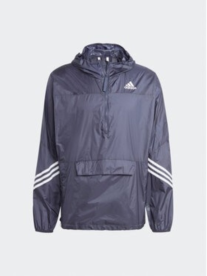 adidas Kurtka przejściowa WIND.RDY Hooded Anorak HT8723 Niebieski Loose Fit