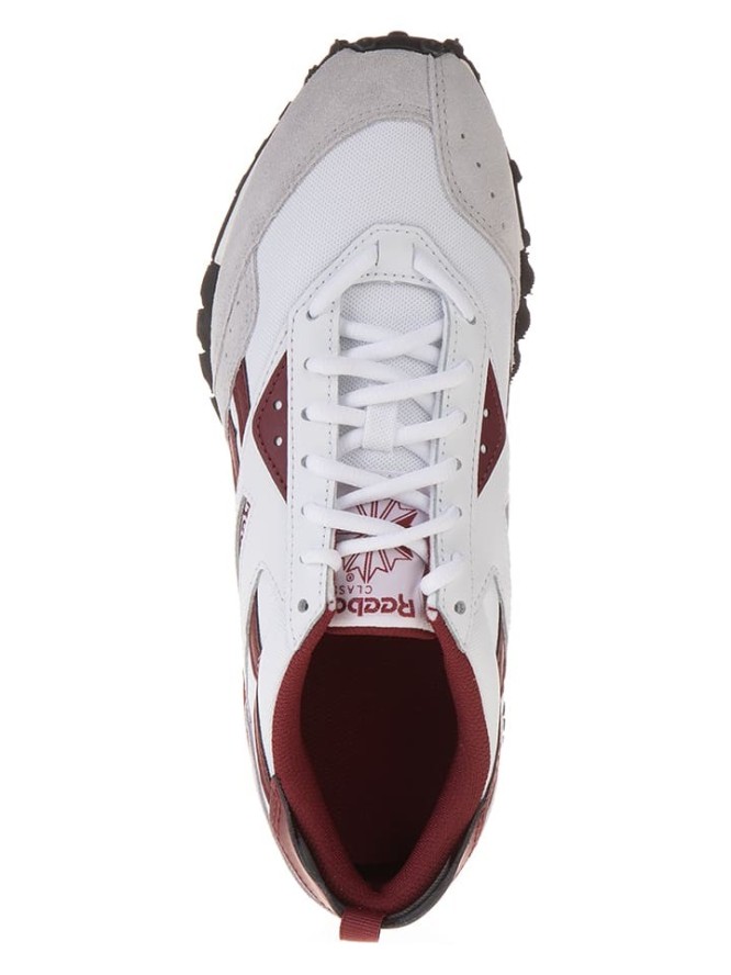 Reebok Skórzane sneakersy "LX2200" w kolorze biało-czerwonym rozmiar: 36