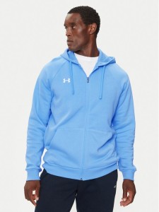 Under Armour Bluza Ua Rival Fleece 1379767 Niebieski Loose Fit