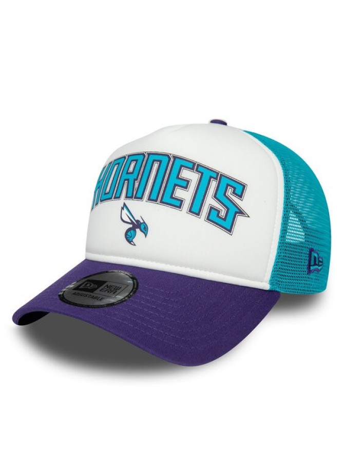 New Era Czapka z daszkiem Nba Retro Trucker Hornets 60434971 Biały