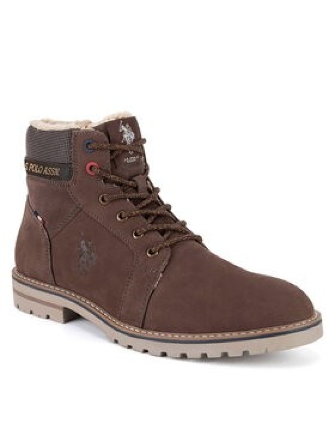 U.S. Polo Assn. Trapery POLY001M/DLT1 Brązowy