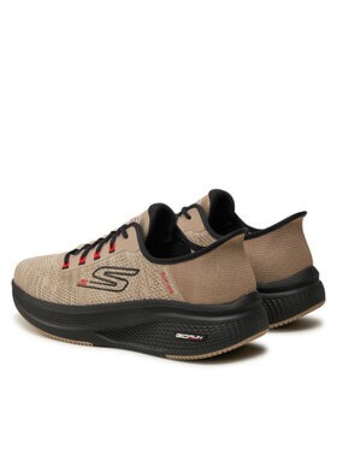 Skechers Sneakersy Gorun Elevate Lace Up 220852/TPBK Beżowy