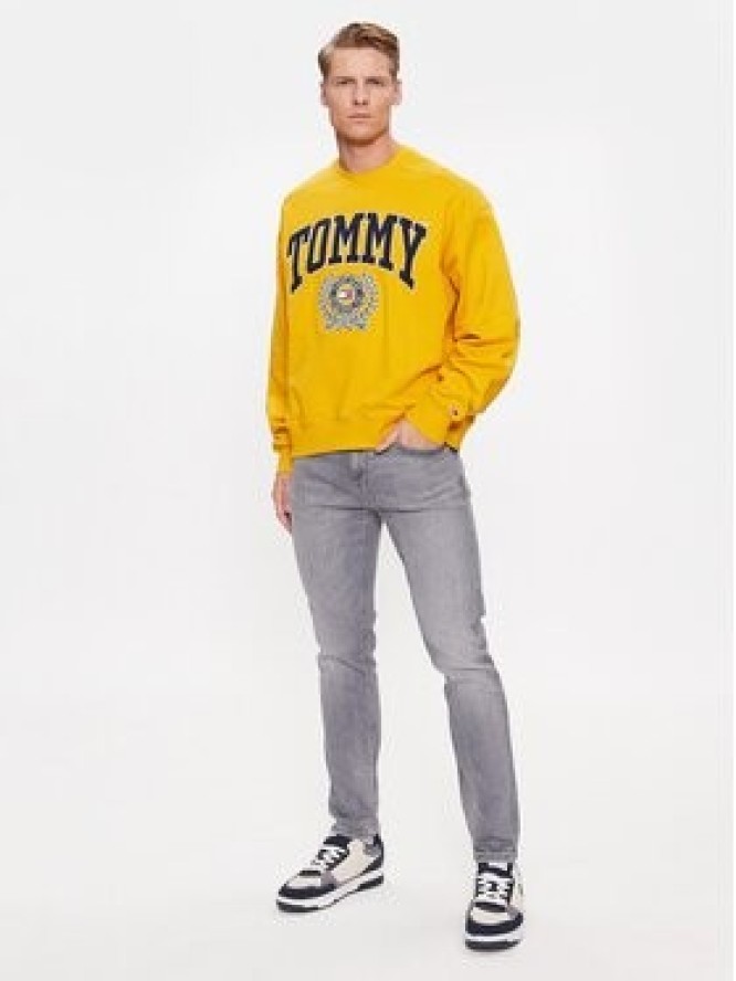 Tommy Jeans Jeansy Austin DM0DM17417 Szary Slim Fit