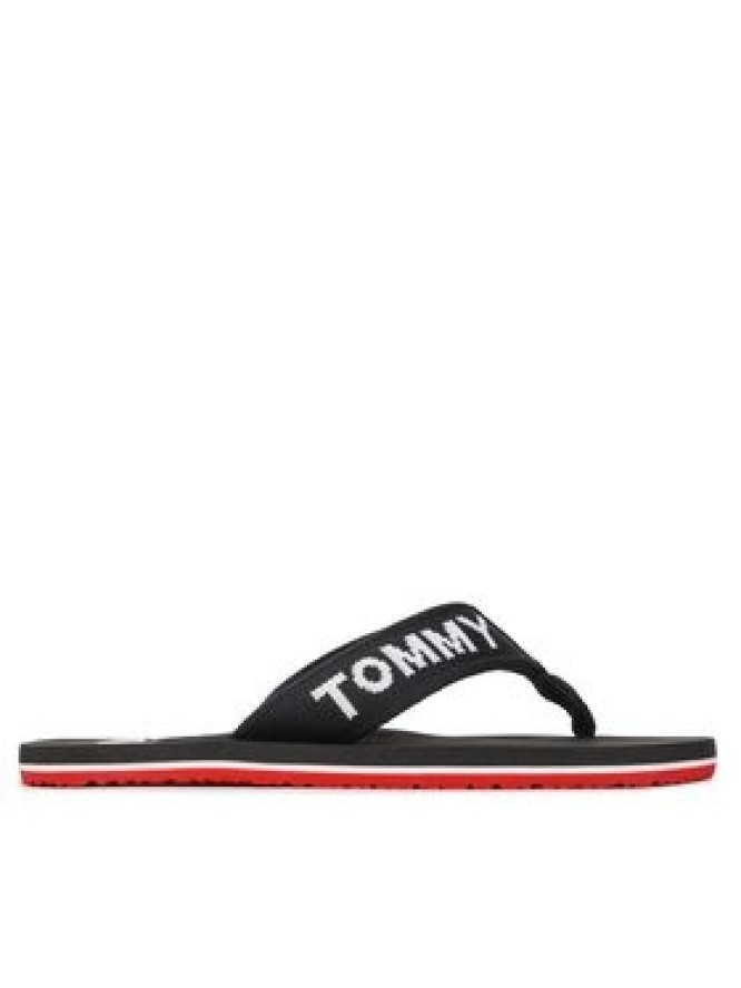 Tommy Jeans Japonki Flip Flop Logo Tape EM0EM01147 Czarny