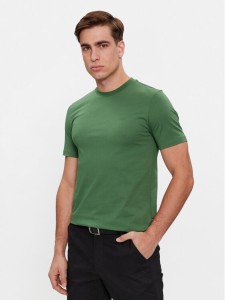 Boss T-Shirt Thompson 01 50468347 Zielony Regular Fit