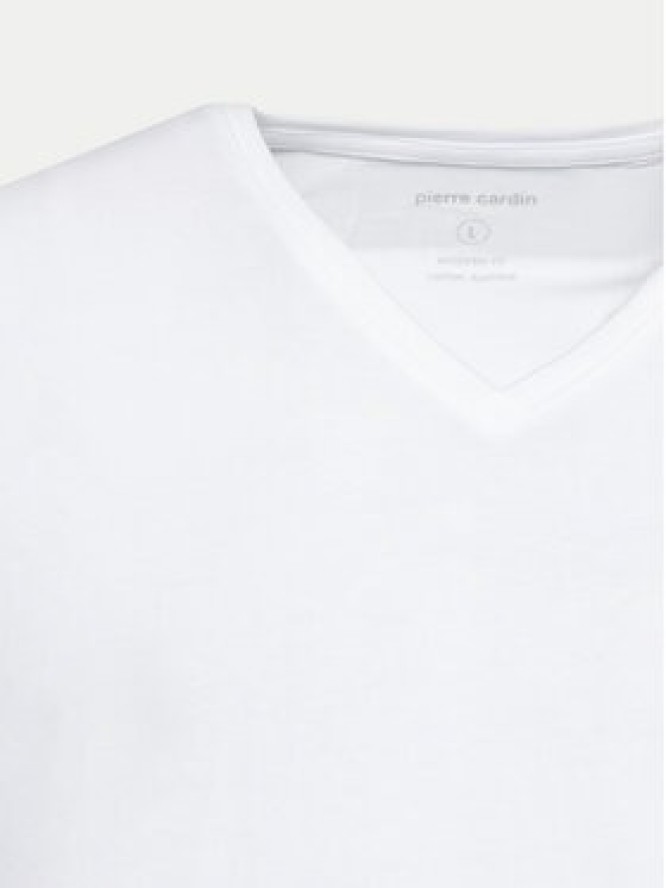 Pierre Cardin Komplet 2 t-shirtów 29991.000.9000 Biały Modern Fit