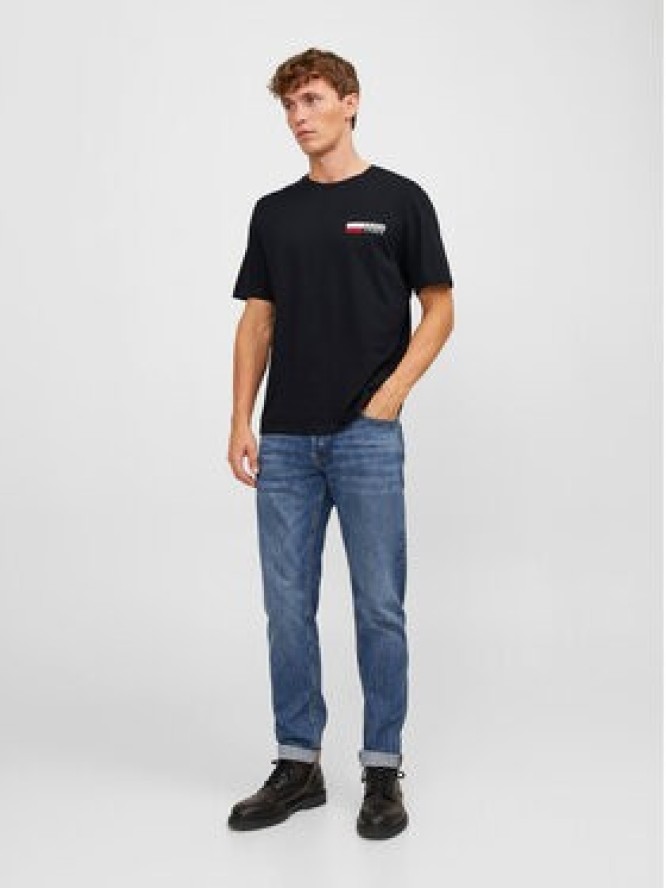 Jack&Jones T-Shirt Corp 12233999 Czarny Standard Fit