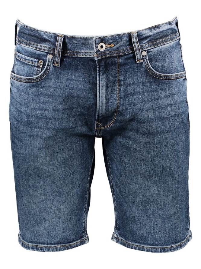 Pepe Jeans Szorty dżinsowe w kolorze niebieskim rozmiar: W36