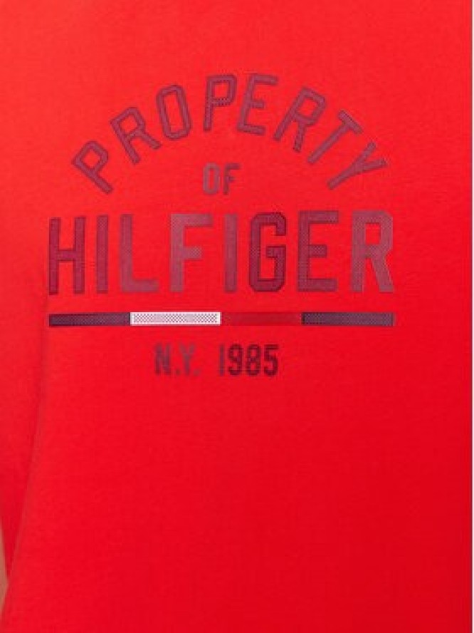 Tommy Hilfiger T-Shirt Graphic MW0MW32641 Czerwony Regular Fit