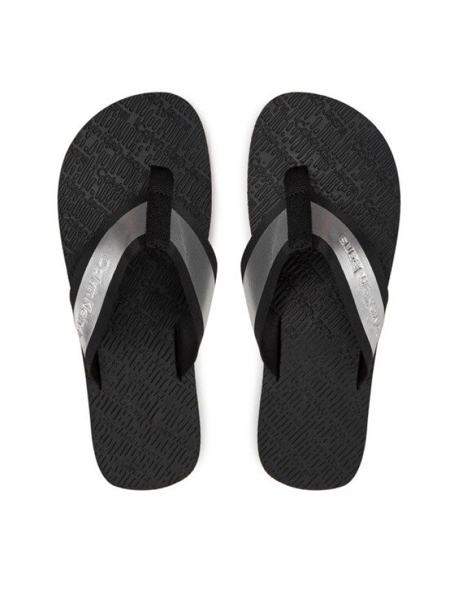 Calvin Klein Jeans Japonki Beach Sandal In Met YM0YM00950 Czarny