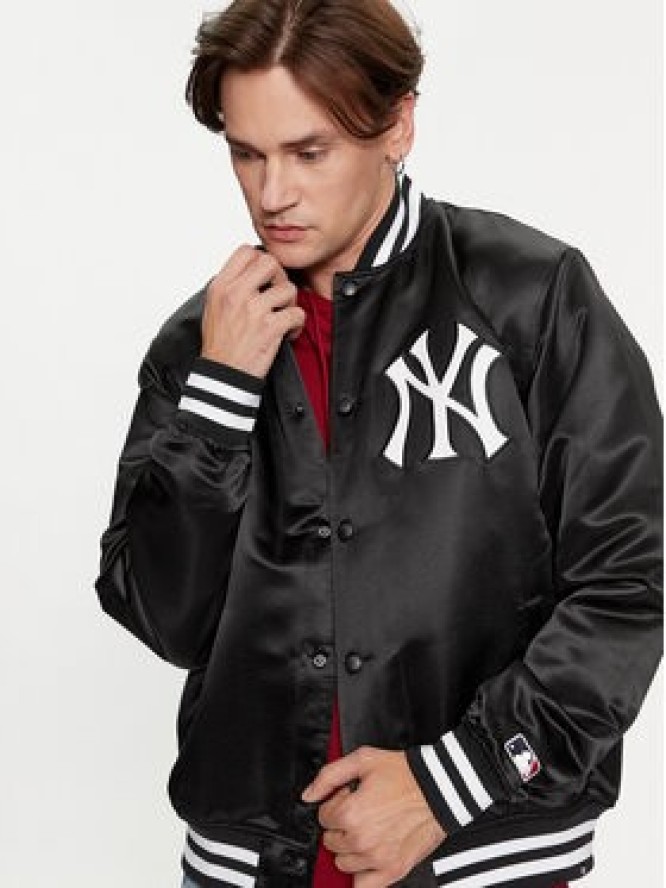 47 Brand Kurtka bomber New York Yankees BB017PMOKGD601364JK Czarny Oversize