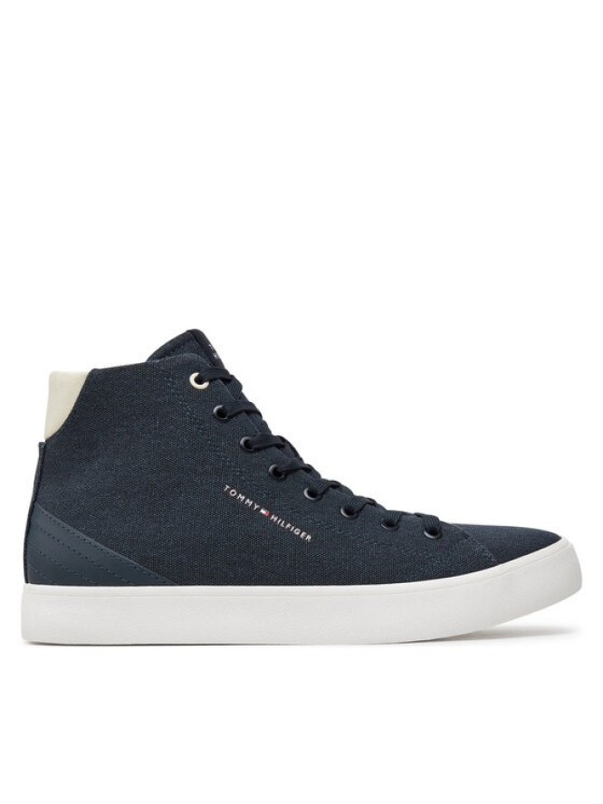 Tommy Hilfiger Tenisówki Th Hi Vulc Summer Cvs FM0FM05076 Granatowy