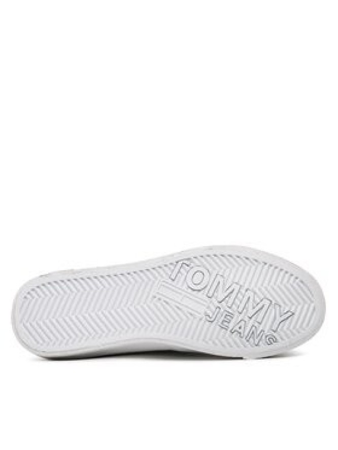 Tommy Jeans Sneakersy Vulcanized Ess EM0EM01106 Biały