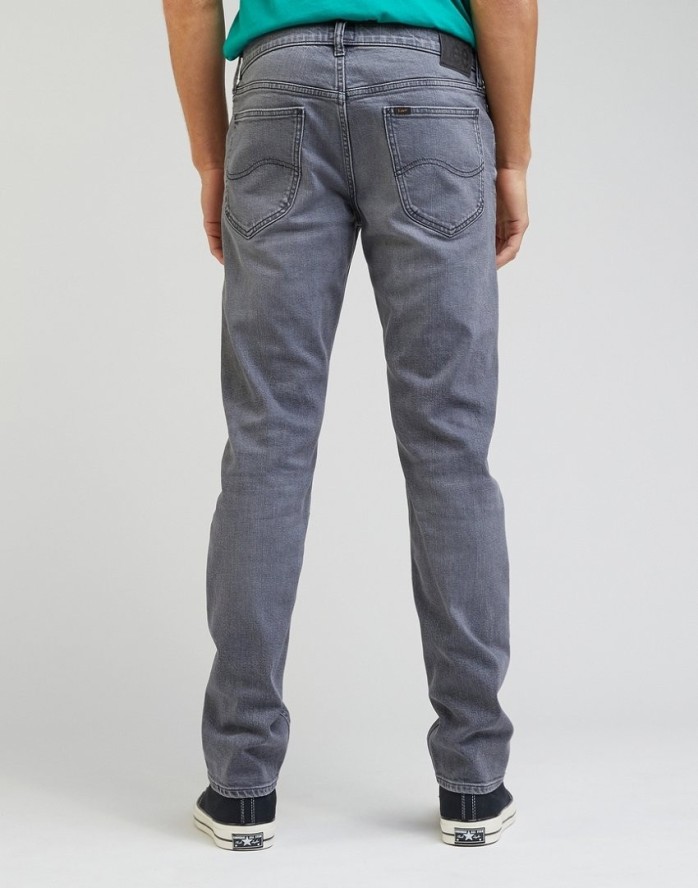 LEE DAREN ZIP FLY MĘSKIE SPODNIE JEANSOWE JEANSY GREYS END L707IBB82