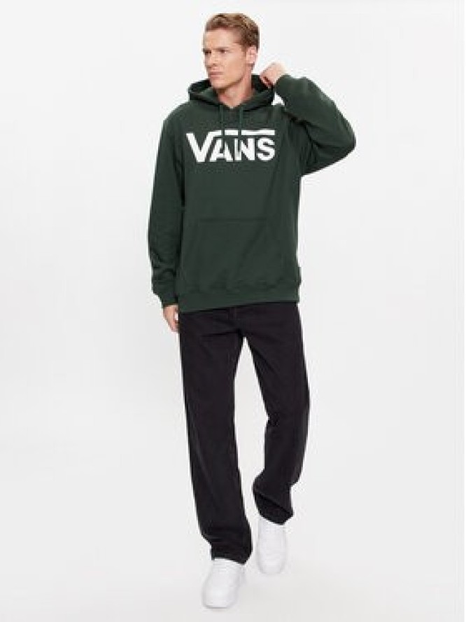 Vans Bluza Mn Vans Classic Po Hoodie Ii VN0A456BBZ01 Zielony Classic Fit