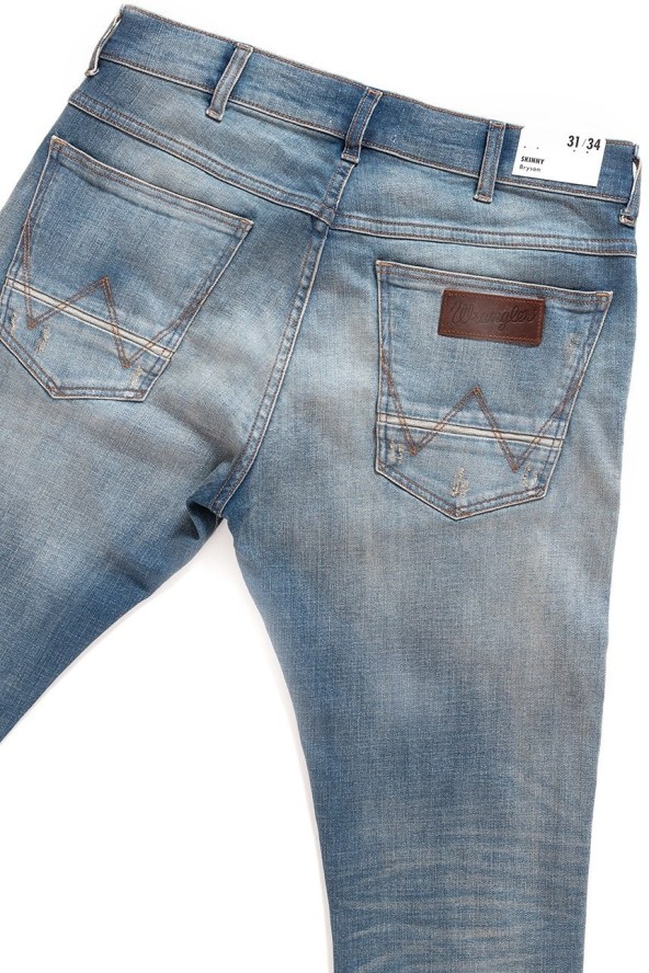 SPODNIE MĘSKIE WRANGLER BRYSON CROSS GRAIN W14XMK88E 112126717