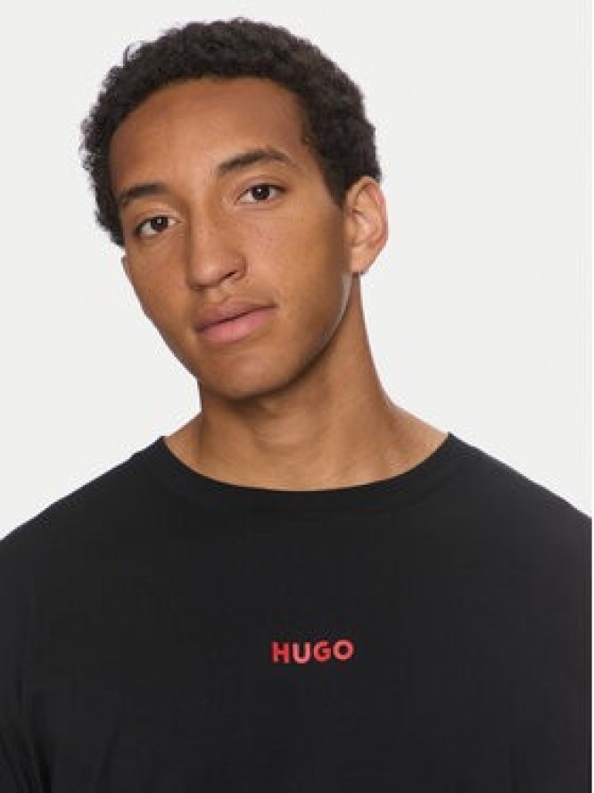 Hugo Longsleeve 50522302 Czarny Regular Fit