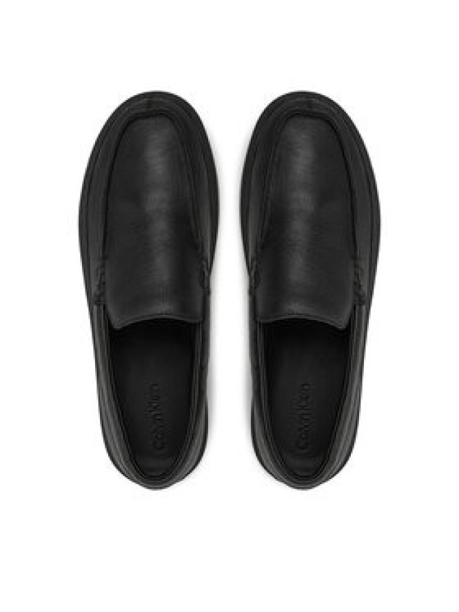 Calvin Klein Półbuty Moccasin Lth HM0HM01793 Czarny