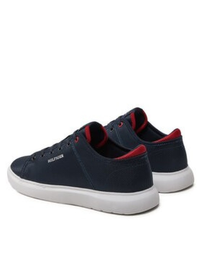 Tommy Hilfiger Sneakersy Lightweight Cup Mesh FM0FM05115 Granatowy