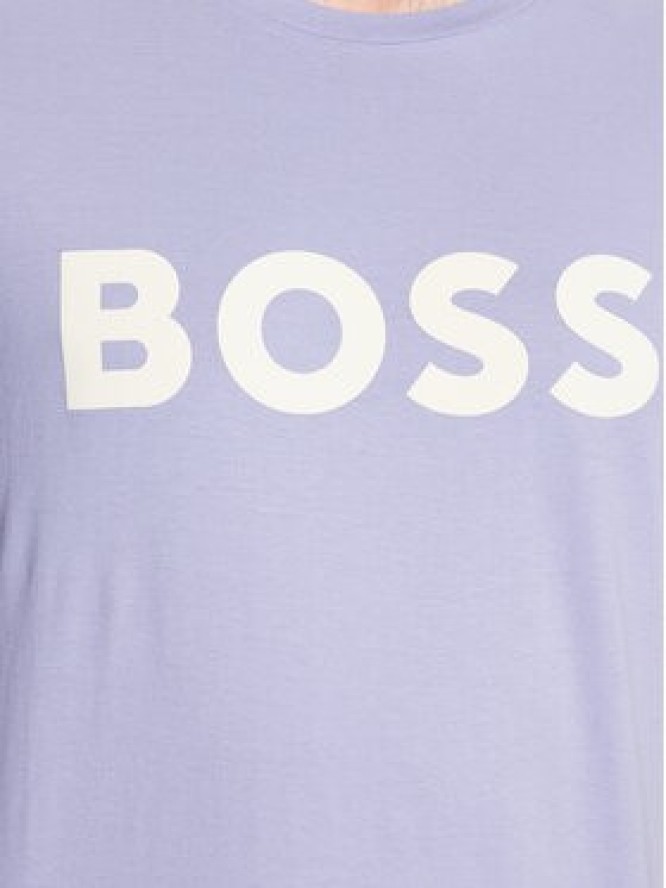 Boss T-Shirt 50481923 Fioletowy Regular Fit
