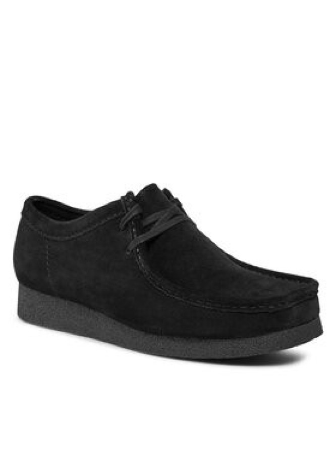 Clarks Półbuty Wallabee Evo 261728207 Czarny