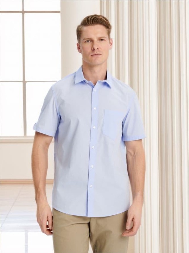 Koszula regular fit - błękitny