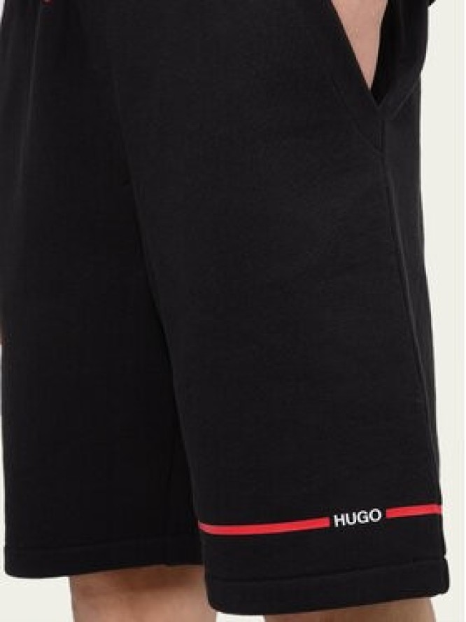 Hugo Szorty sportowe Dusol 50432048 Czarny Regular Fit