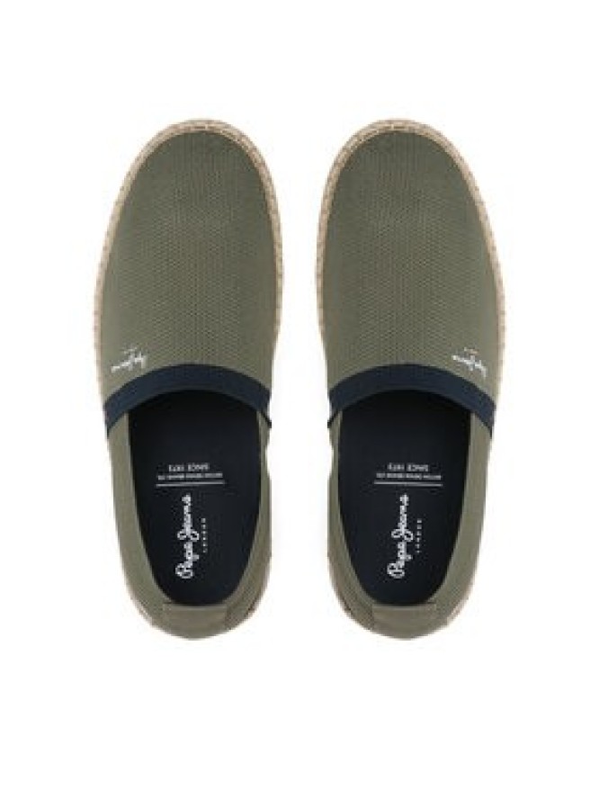 Pepe Jeans Espadryle Tourist Camp Knit PMS10313 Khaki