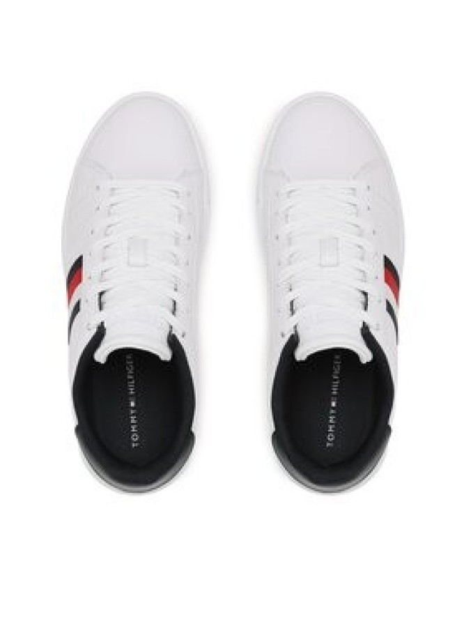 Tommy Hilfiger Sneakersy Supercup Leather FM0FM04706 Biały