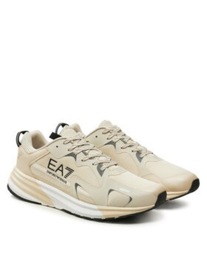 EA7 Emporio Armani Sneakersy X8X156 XK360 U064 Écru