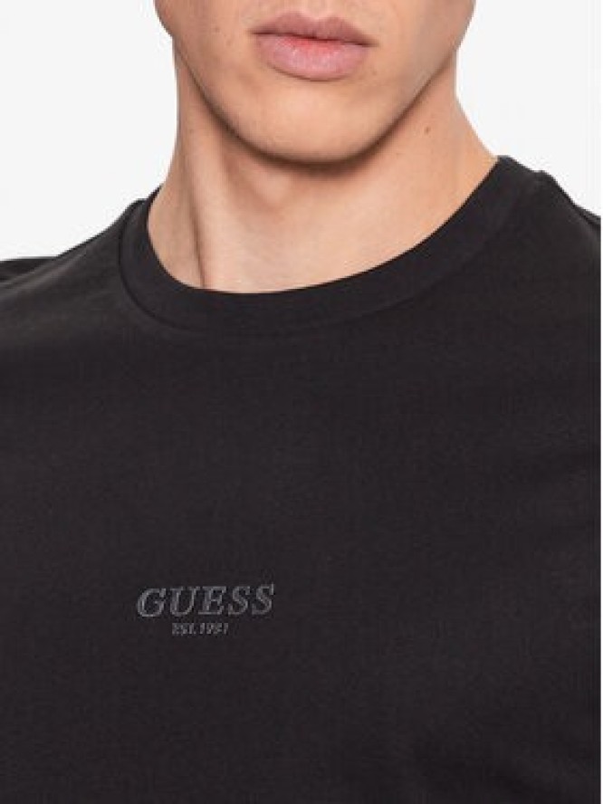 Guess T-Shirt Aidy M2YI72 I3Z14 Czarny Slim Fit