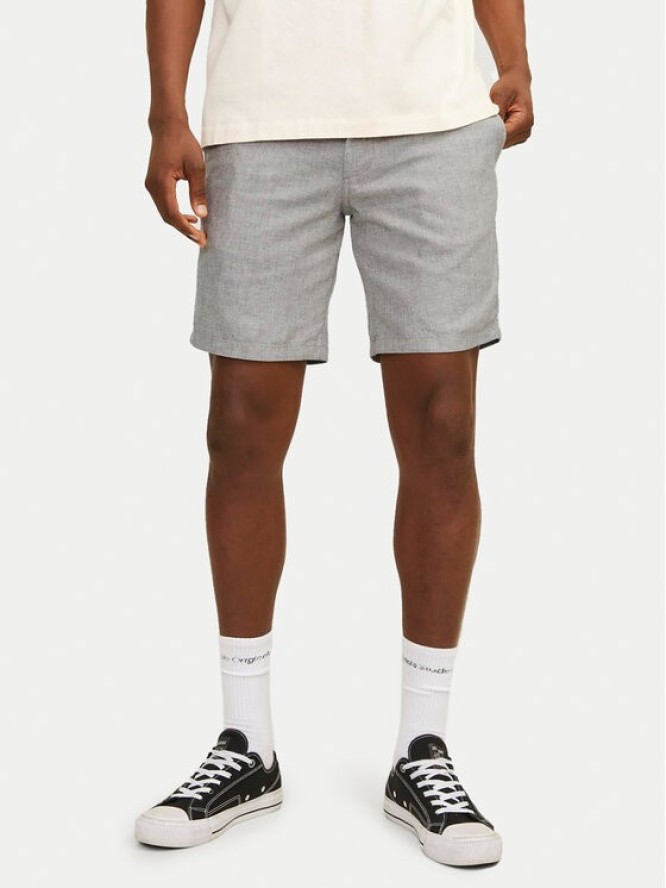 Jack&Jones Szorty materiałowe Jpstdave 12229629 Szary Regular Fit