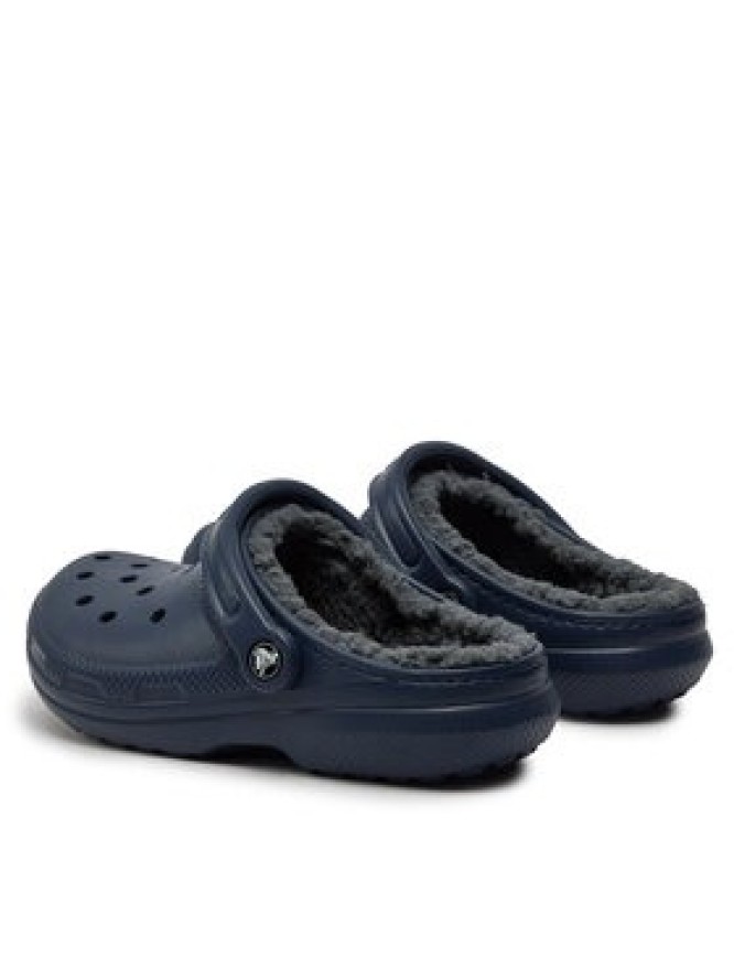 Crocs Klapki Classic Lined Clog 203591 Granatowy