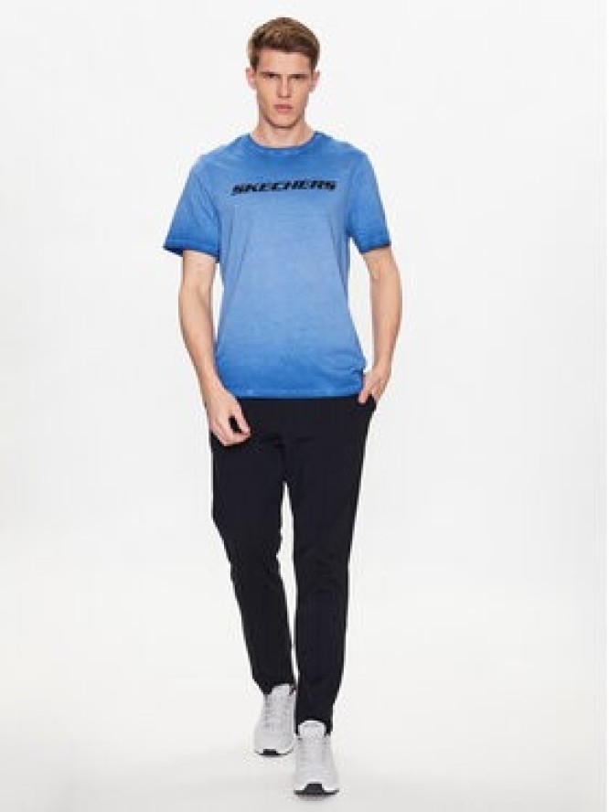 Skechers T-Shirt Breakers M02TS76 Niebieski Regular Fit