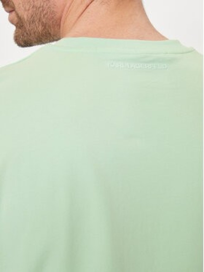 KARL LAGERFELD T-Shirt 755027 542221 Zielony Regular Fit