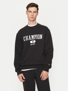 Champion Bluza 220431 Czarny Regular Fit