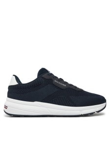 Tommy Hilfiger Sneakersy Lightweight Rwb Knit FM0FM05423 Granatowy