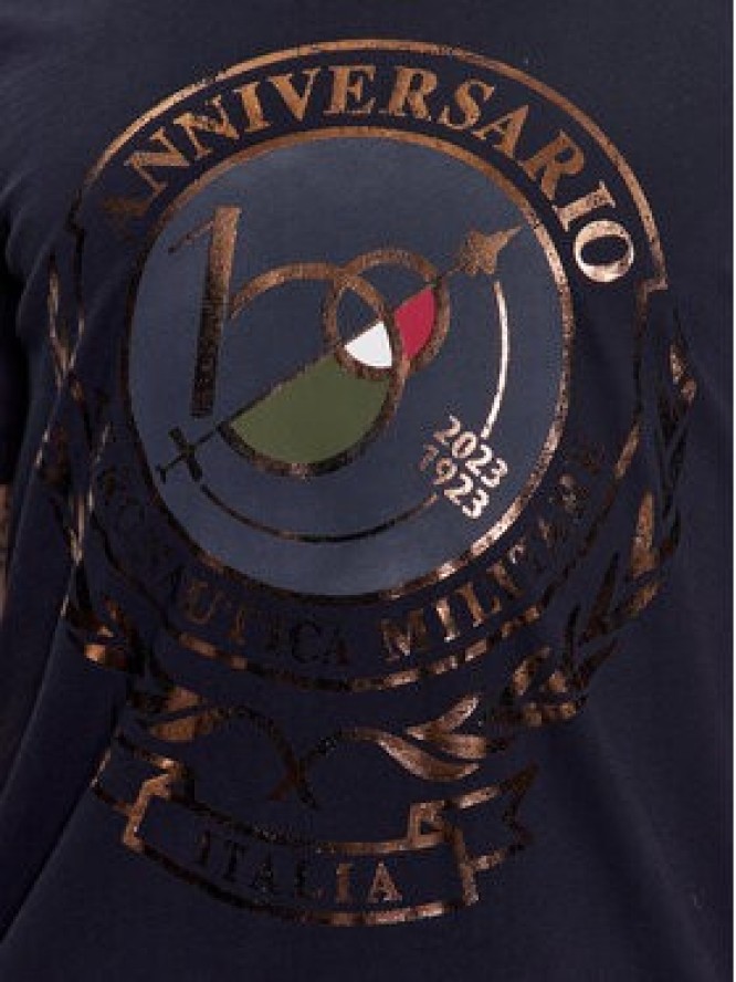 Aeronautica Militare T-Shirt 231TS2118J594 Granatowy Regular Fit