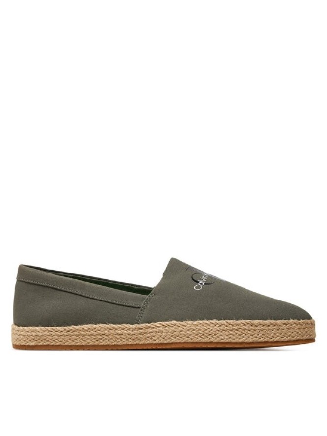 Calvin Klein Jeans Espadryle Espadrille Slipon Ml YM0YM00935 Zielony