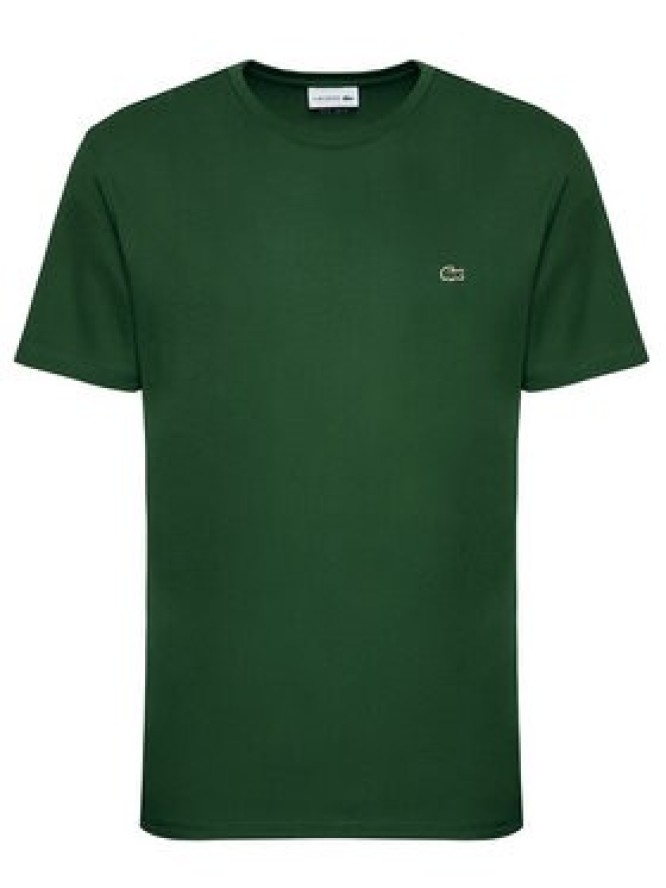 Lacoste T-Shirt TH6709 Zielony Regular Fit